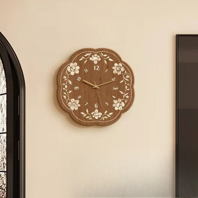 Luxury Lifestyle Aesthetics - Nordyckie Proste Zegary Ścienne Do Salonu