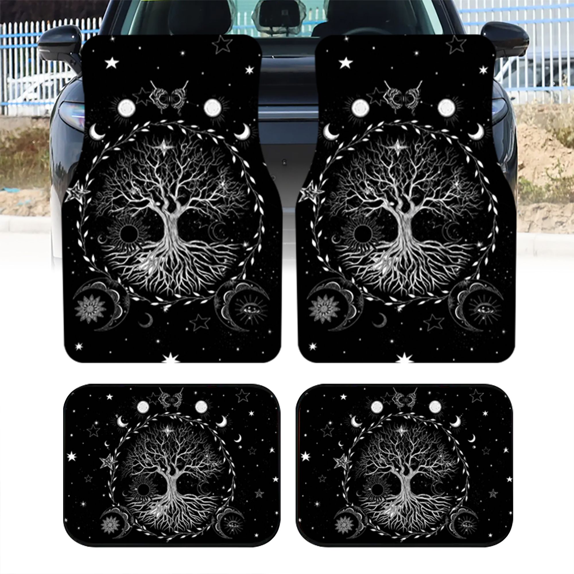 Luxury Lifestyle Cars - 2 szt. 4 szt. Uniwersalne dywaniki