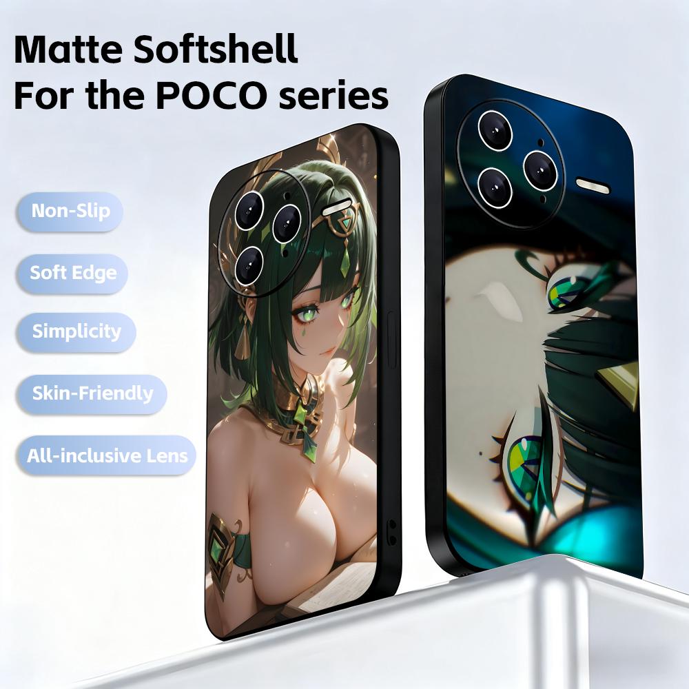 Xiaomi Poco X6 - Etui na telefon Genshin Impact Nefer