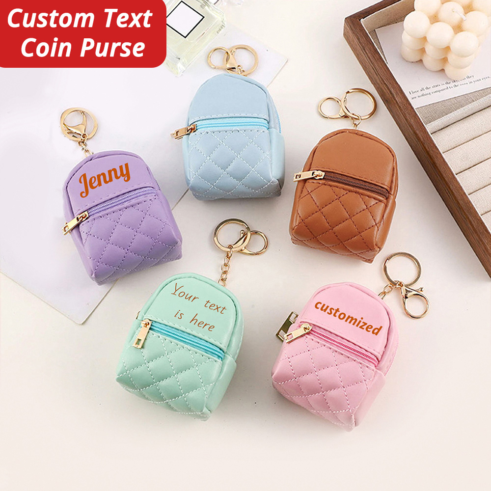 Personalized Engraved Gift - Mini Portmonetka z Własnym Imieniem Personalizowany