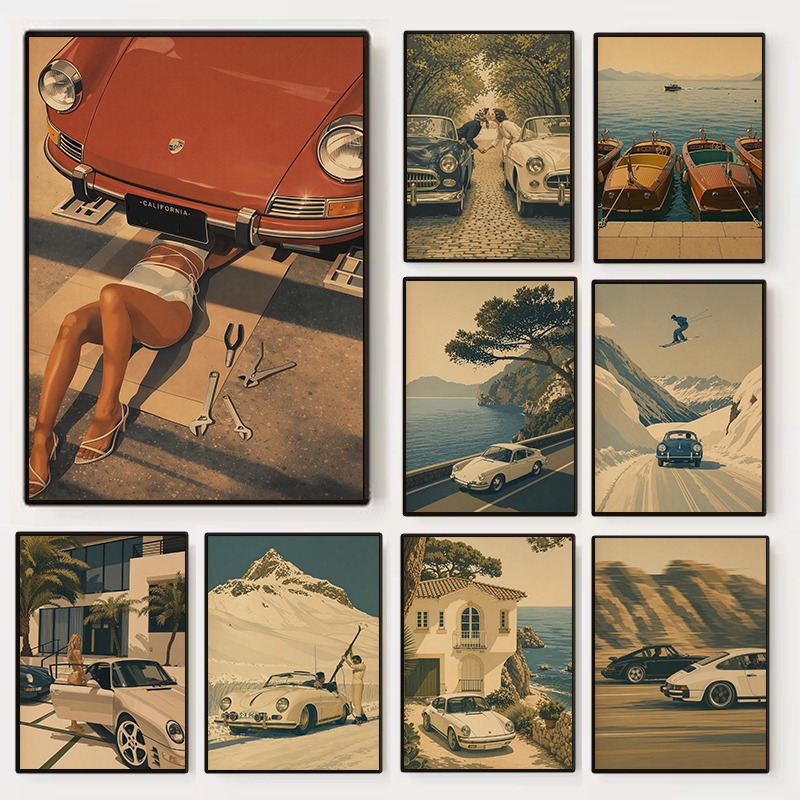 Retro Moda Luksusowy Styl Życi – Luxury Lifestyle Cars recenzja i cena
