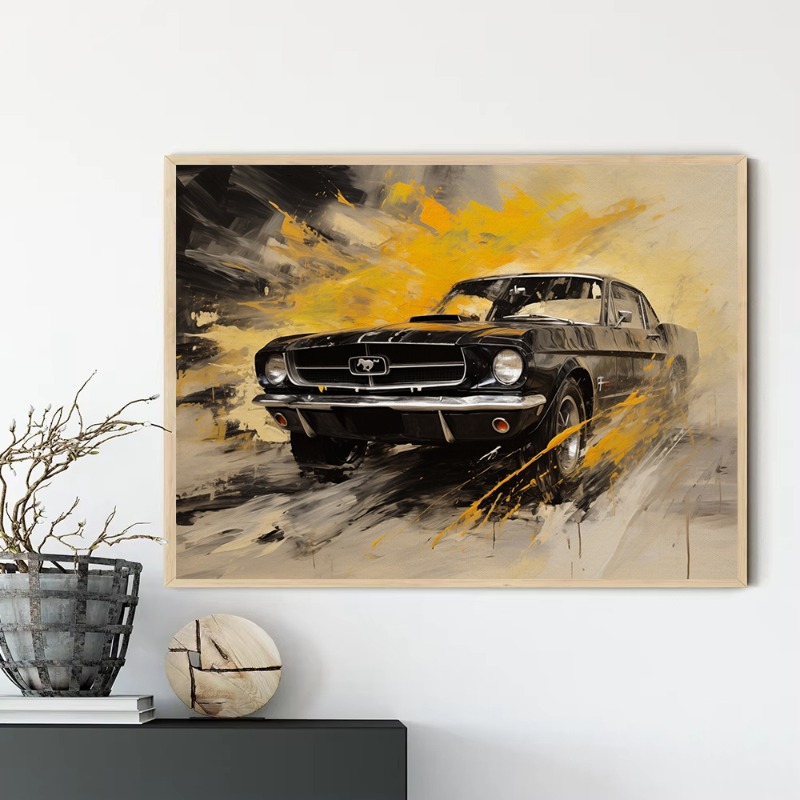 Plakat w stylu vintage, obraz  – Luxury Lifestyle Cars recenzja i cena
