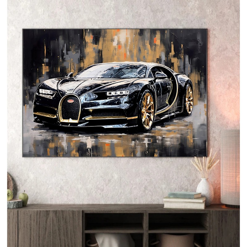 Plakat w stylu vintage, obraz  – Luxury Lifestyle Cars recenzja i cena