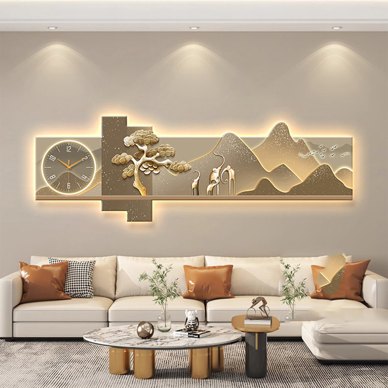Duży Zegar Ścienny Artystyczny – Luxury Lifestyle Aesthetics recenzja i cena
