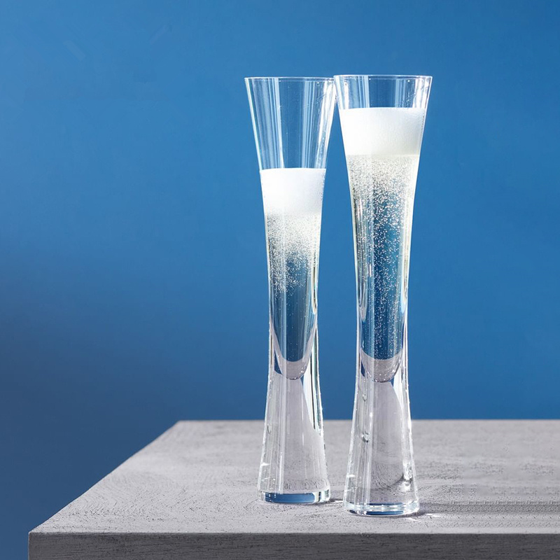 Bezramkowe kieliszki do szampa – Crystal Wine Glass recenzja i cena