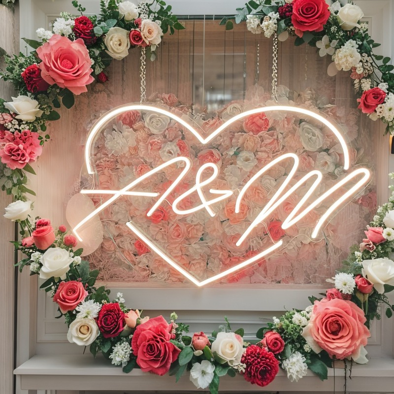 Neon LED w kształcie serca z i – Personalized Engraved Gift recenzja i cena