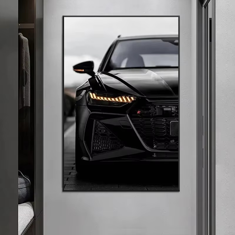 Duży czarny plakat w stylu ind – Luxury Lifestyle Cars recenzja i cena