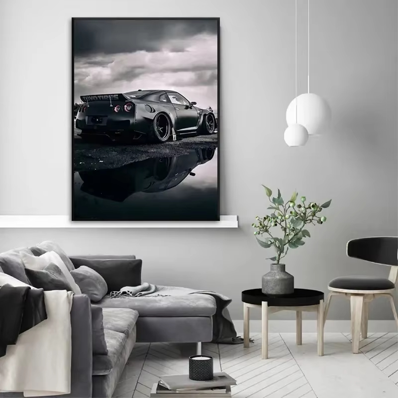 Duży czarny plakat w stylu ind – Luxury Lifestyle Cars recenzja i cena