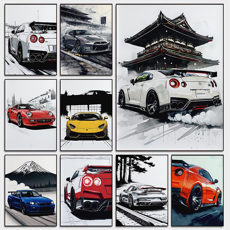Japoński styl Supercar Wall Ar – Luxury Lifestyle Cars recenzja i cena