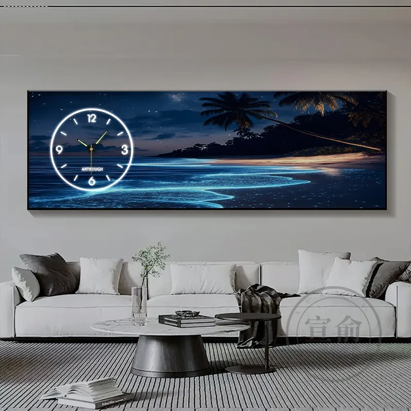 Zegar ścienny Smartlife, duży  – Luxury Lifestyle Aesthetics recenzja i cena