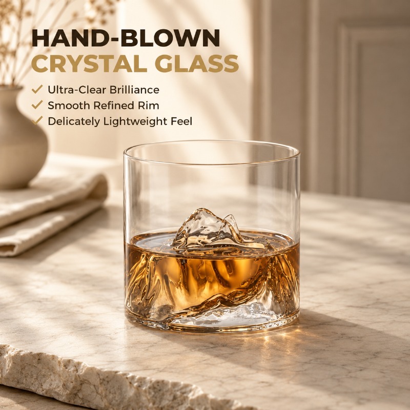 Szklanka do whisky Guanshan, s – Crystal Wine Glass recenzja i cena